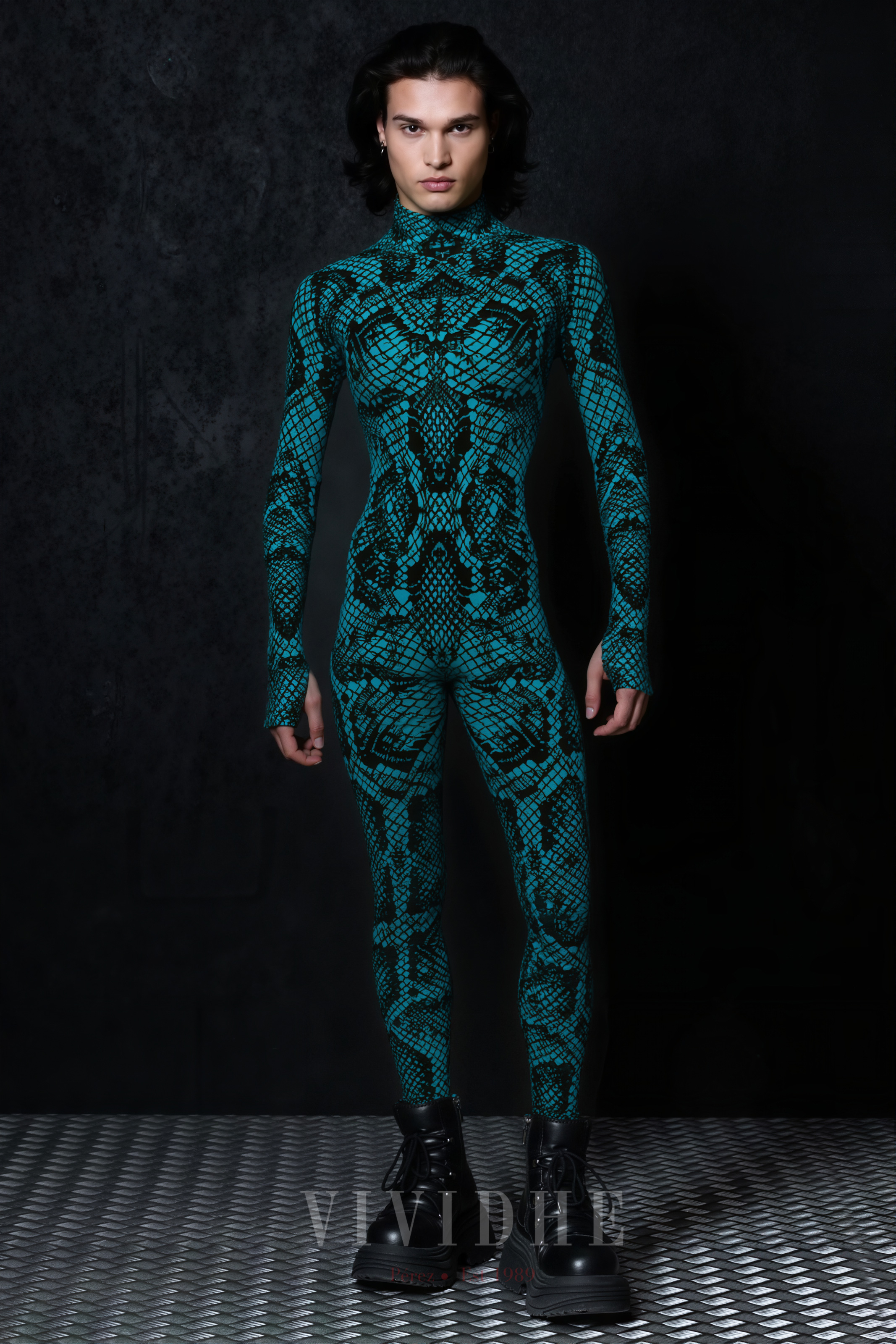 Snake_Pattern_Male_Costume_Men's_Wear_VIVIDHE