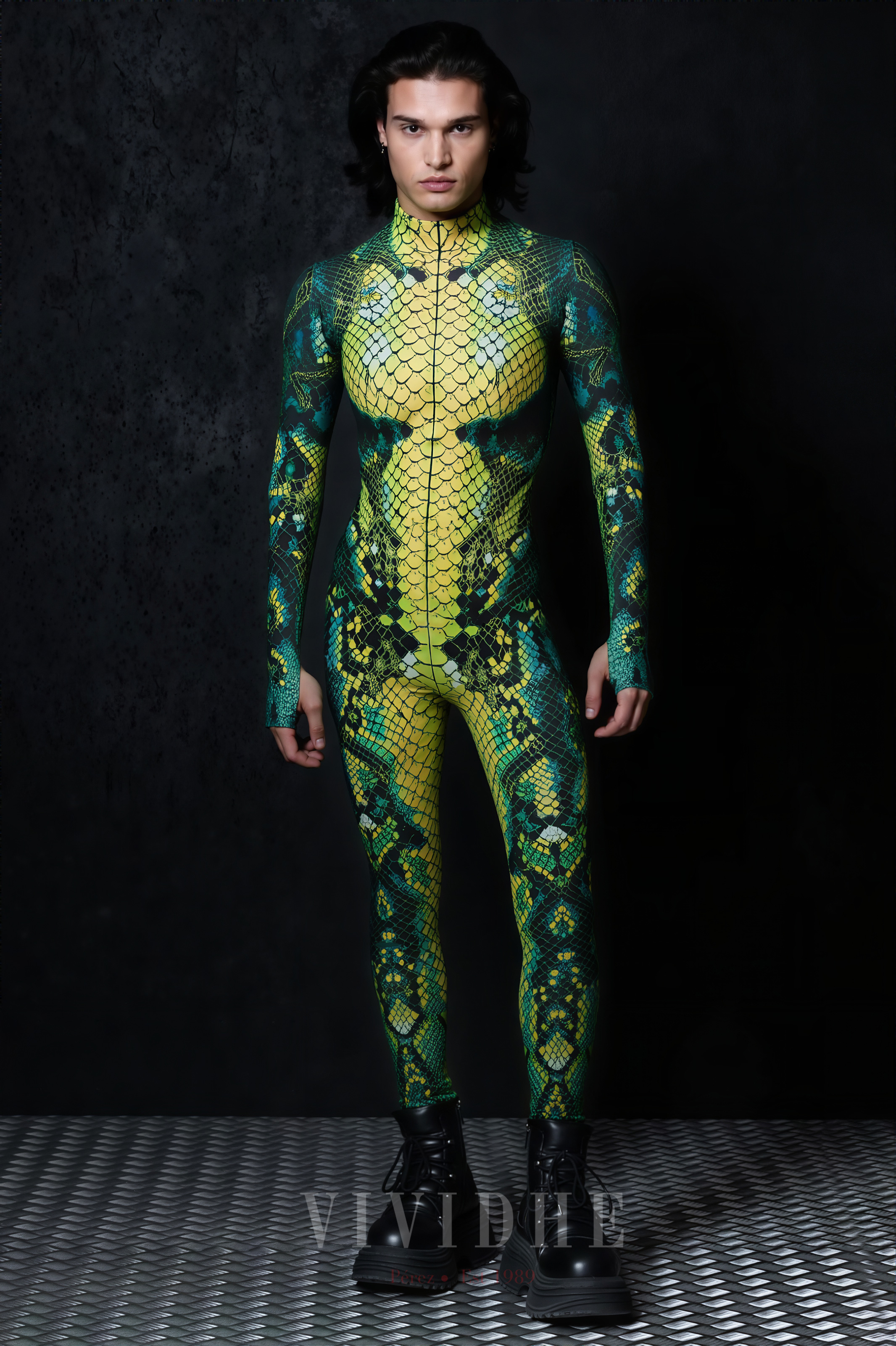 Snake_Pattern_Male_Costume_Men's_Fashion_Wear_VIVIDHE