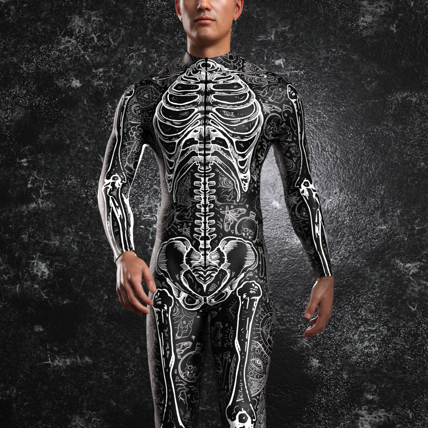 Male Wind Runner Costume For Outdoor Activities_VIVIDHE