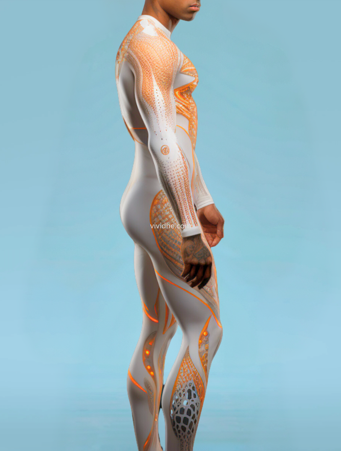 Male Totem Costume for Fantasy Role - Playing_VIVIDHE