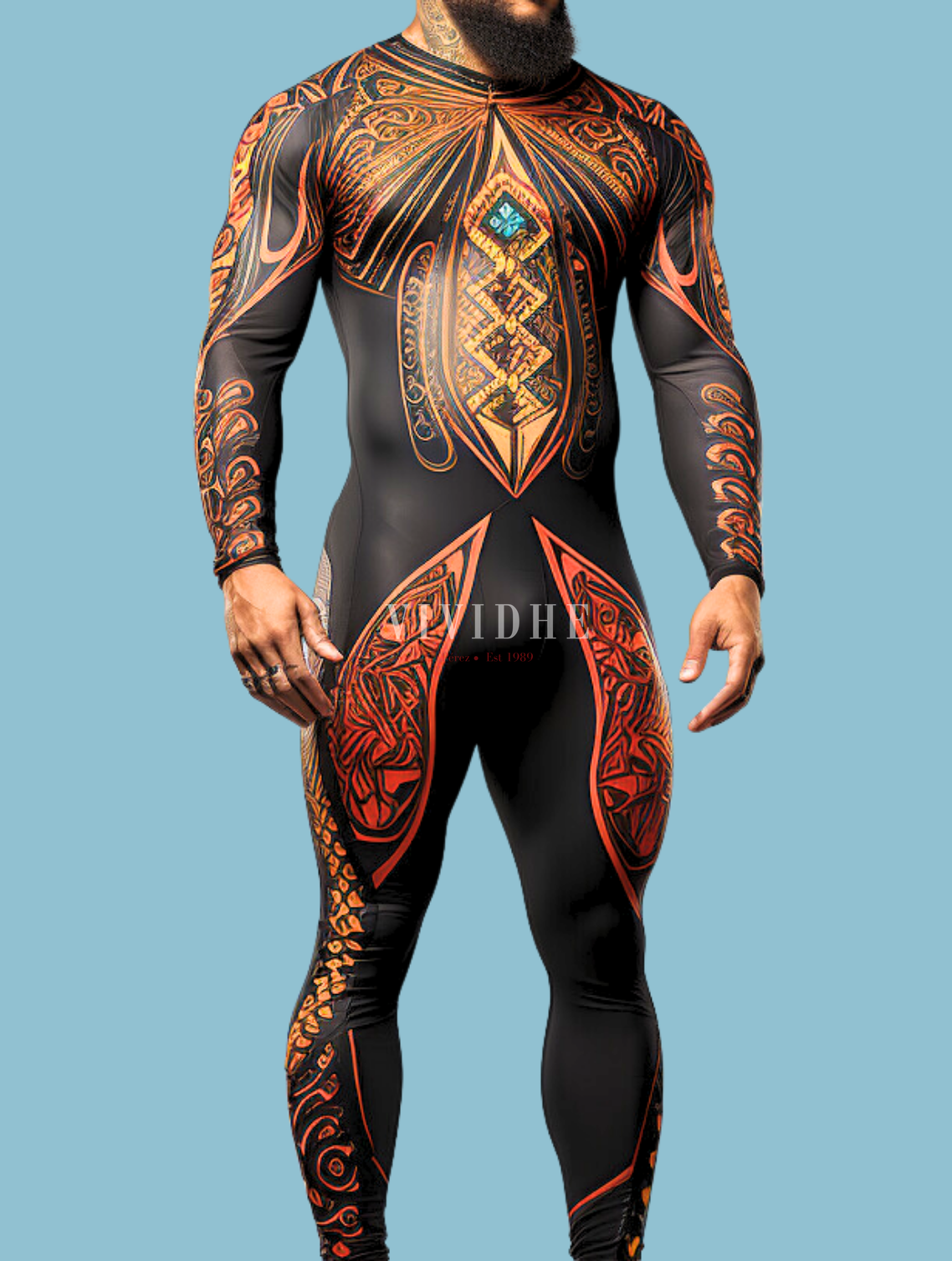 Inferno Warrior Male Costume