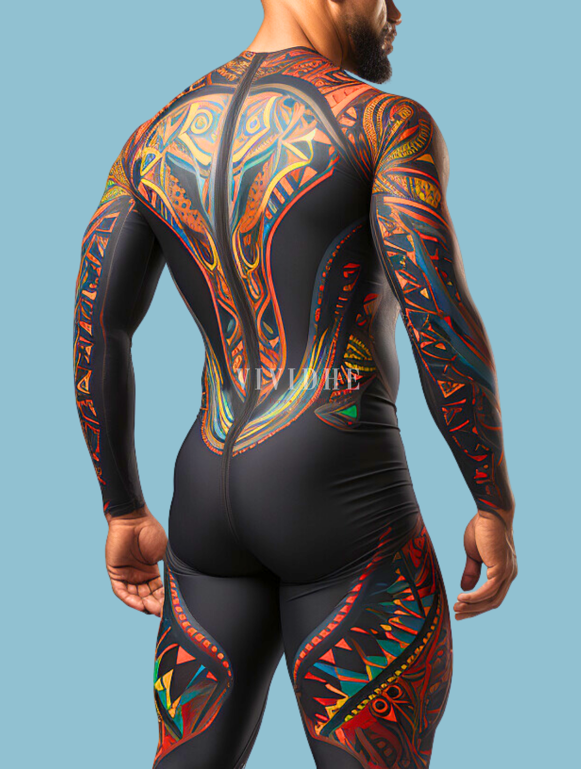 Predator_Warrior_Male_Costume_for_Cosplay_Events_on_VIVIDHE