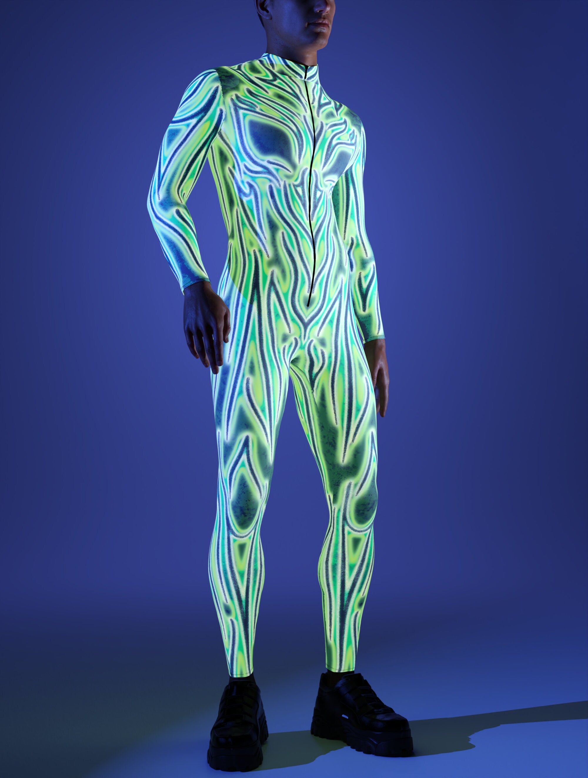 Sky Surfer Male Costume for Sky - themed Cosplay Parties