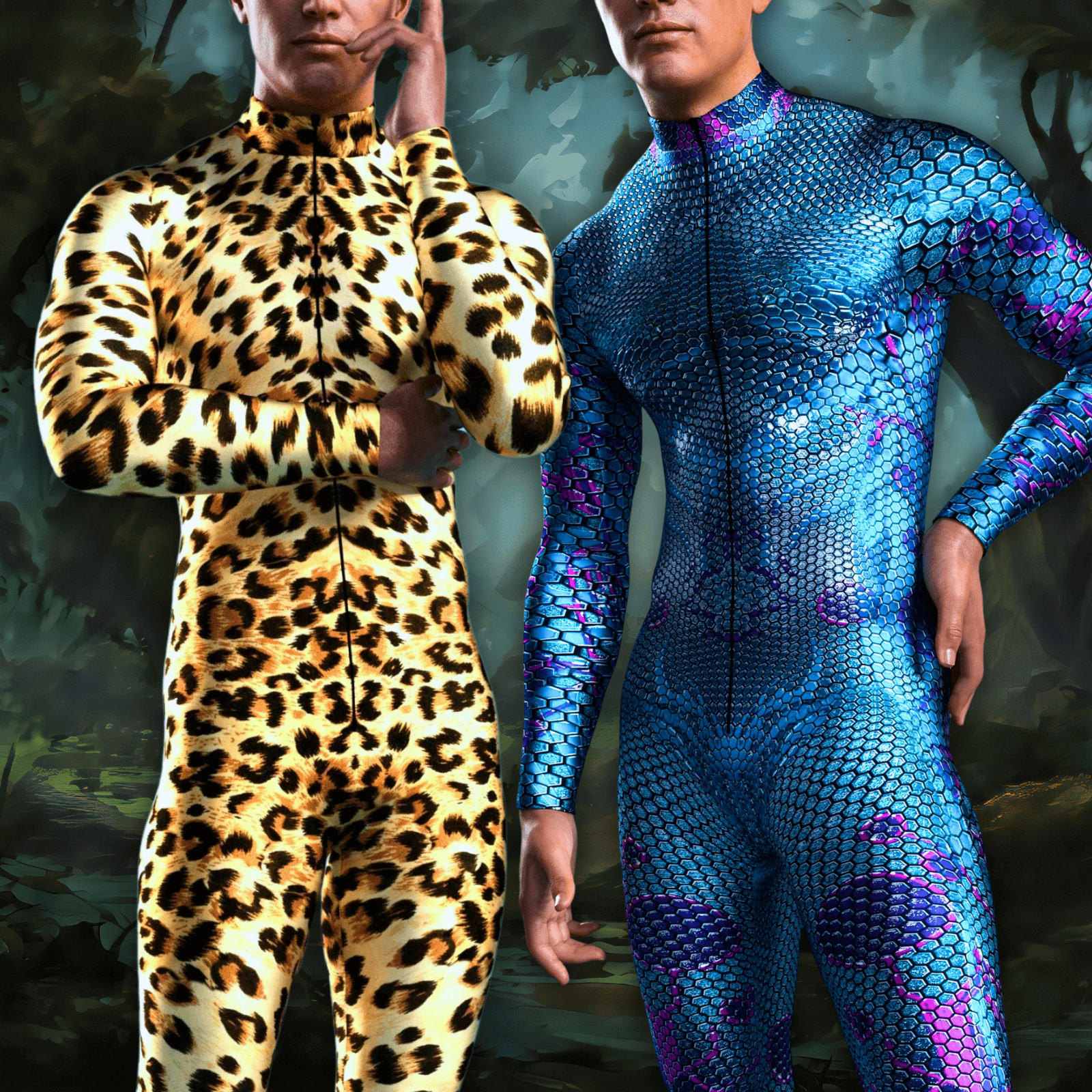 Discover bold and stylish animal print bodysuits, featuring leopard, zebra, and snake patterns for parties, festivals, and everyday fashion.