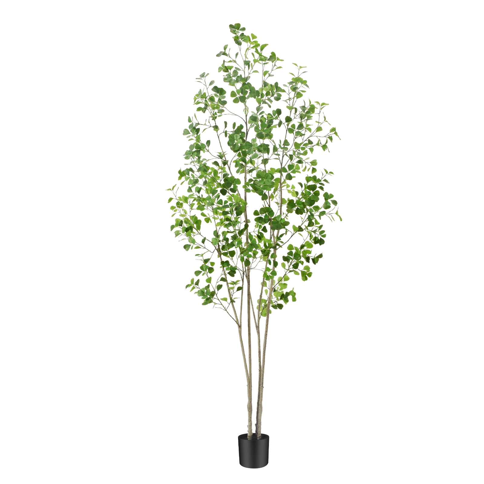 6ft Tall Artificial Ficus Tree(Umbellata), Large Fake Ficus Tree with Lifelike Leaves