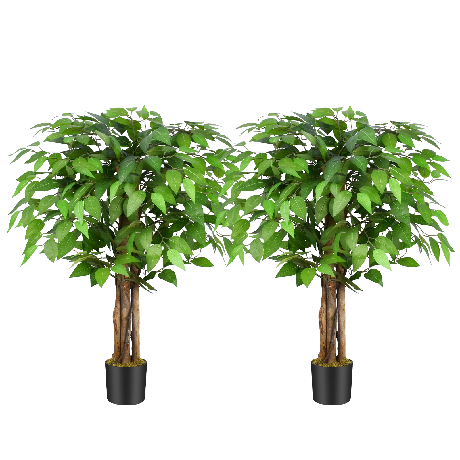 Keeplush Fake Ficus Tree Artificial Plants