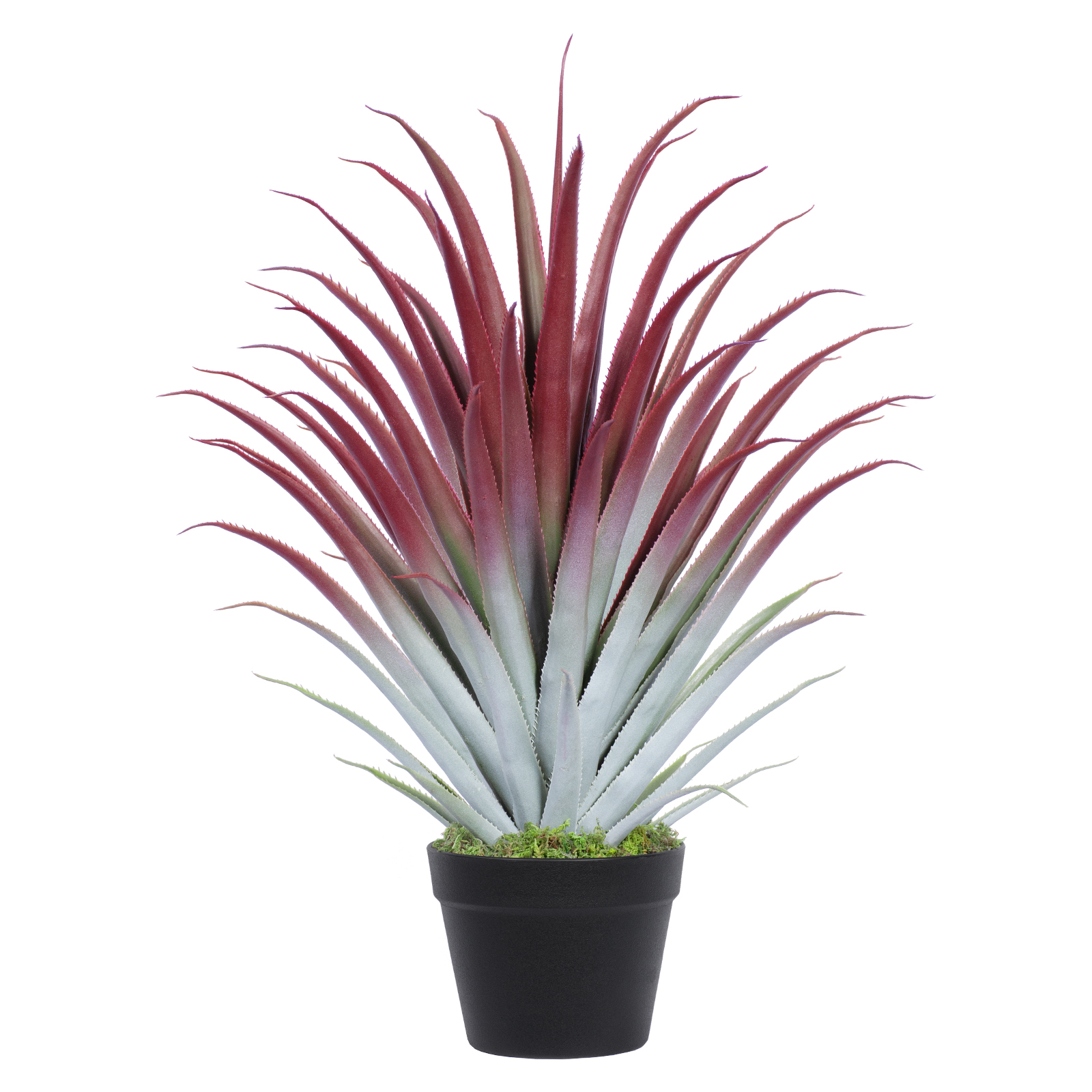 Keeplush Red Artificial Aloe Vera Plant - Artificial Agave Plants - Large Faux Floor Plant Outside - Fake Tree Perfect