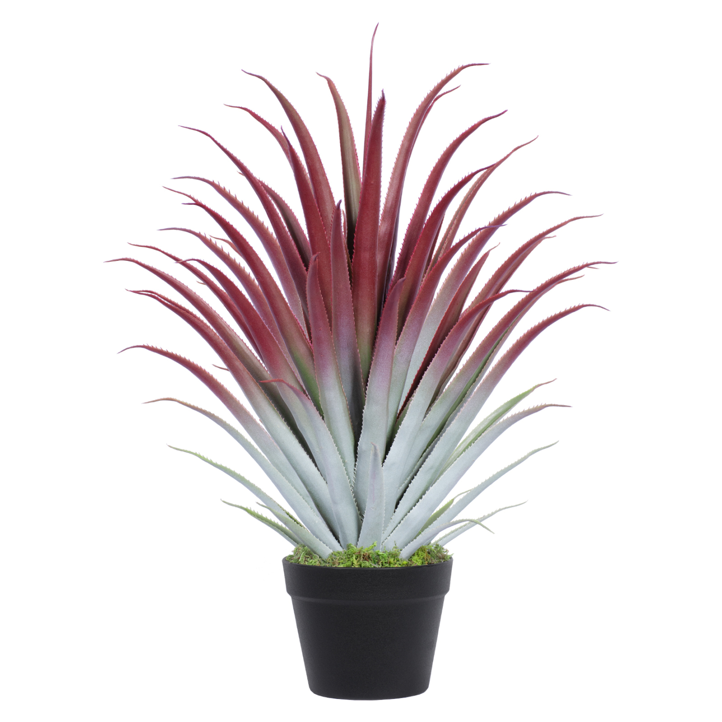 Keeplush Red Artificial Aloe Vera Plant - Artificial Agave Plants - Large Faux Floor Plant Outside - Fake Tree Perfect