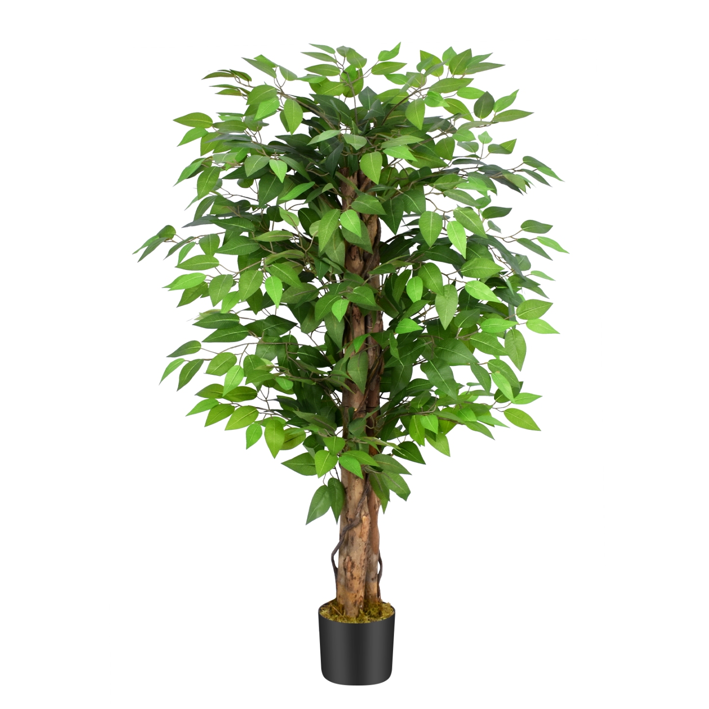 Keeplush Fake Ficus Tree Artificial Plants
