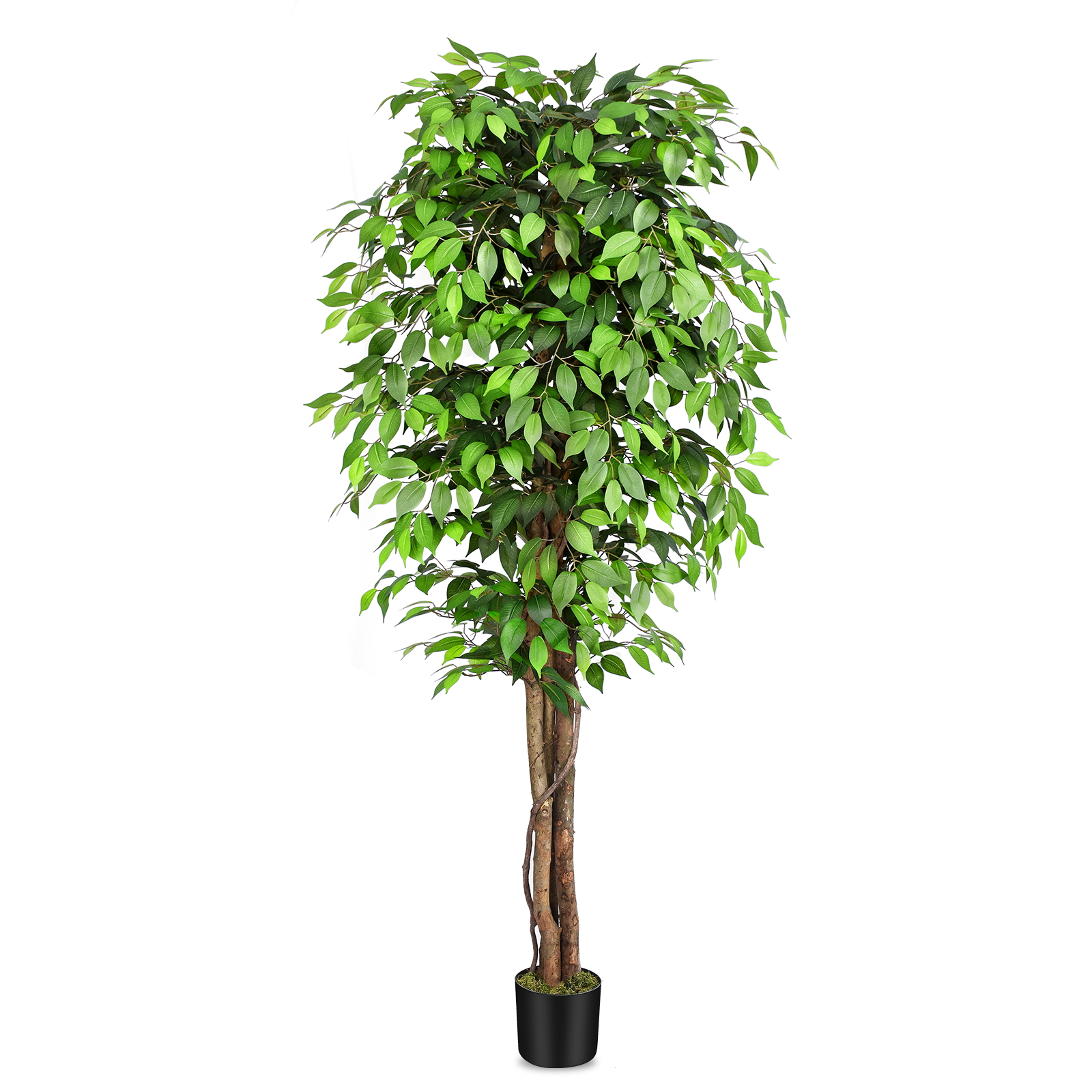 Keeplush Fake Ficus Tree Artificial Plants