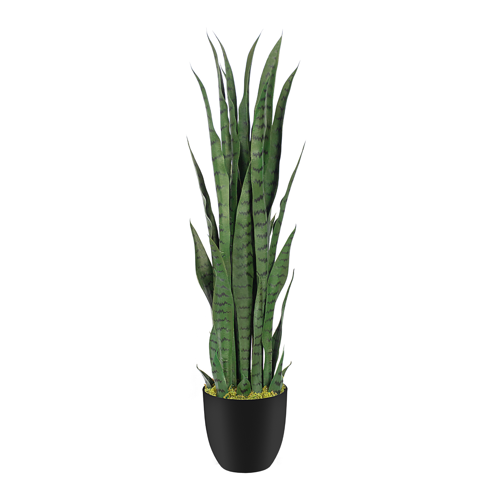 Keeplush Artificial Yellow Snake Plant – Tall Faux Floor Plant for Indoor & Outdoor, Fake Sansevieria Decor