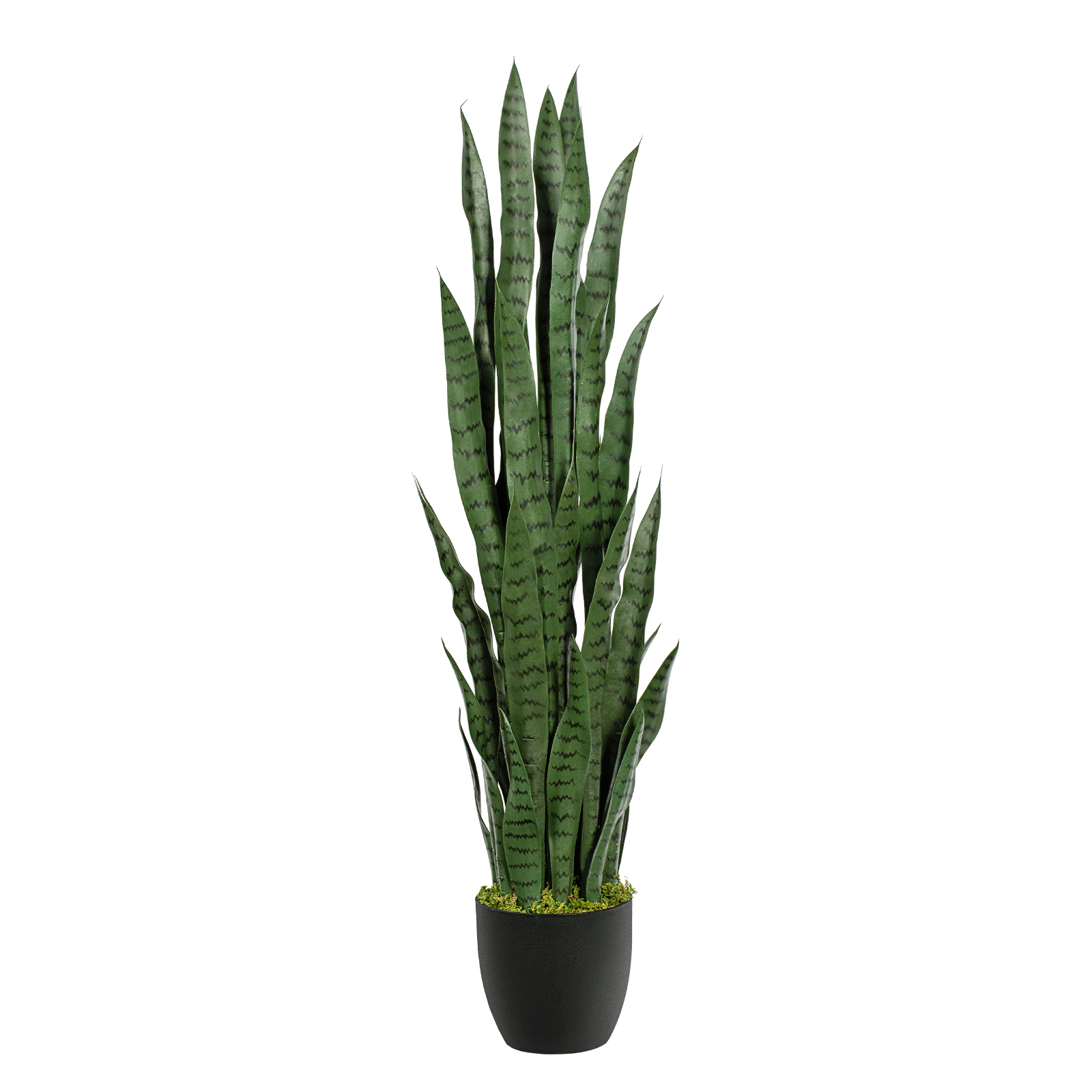 Keeplush Artificial Yellow Snake Plant – Tall Faux Floor Plant for Indoor & Outdoor, Fake Sansevieria Decor