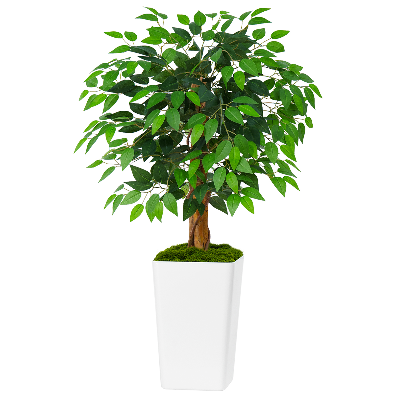 Keeplush Ficus Artificial Tree Tall Lush Faux TreeKeeplush Artificial 