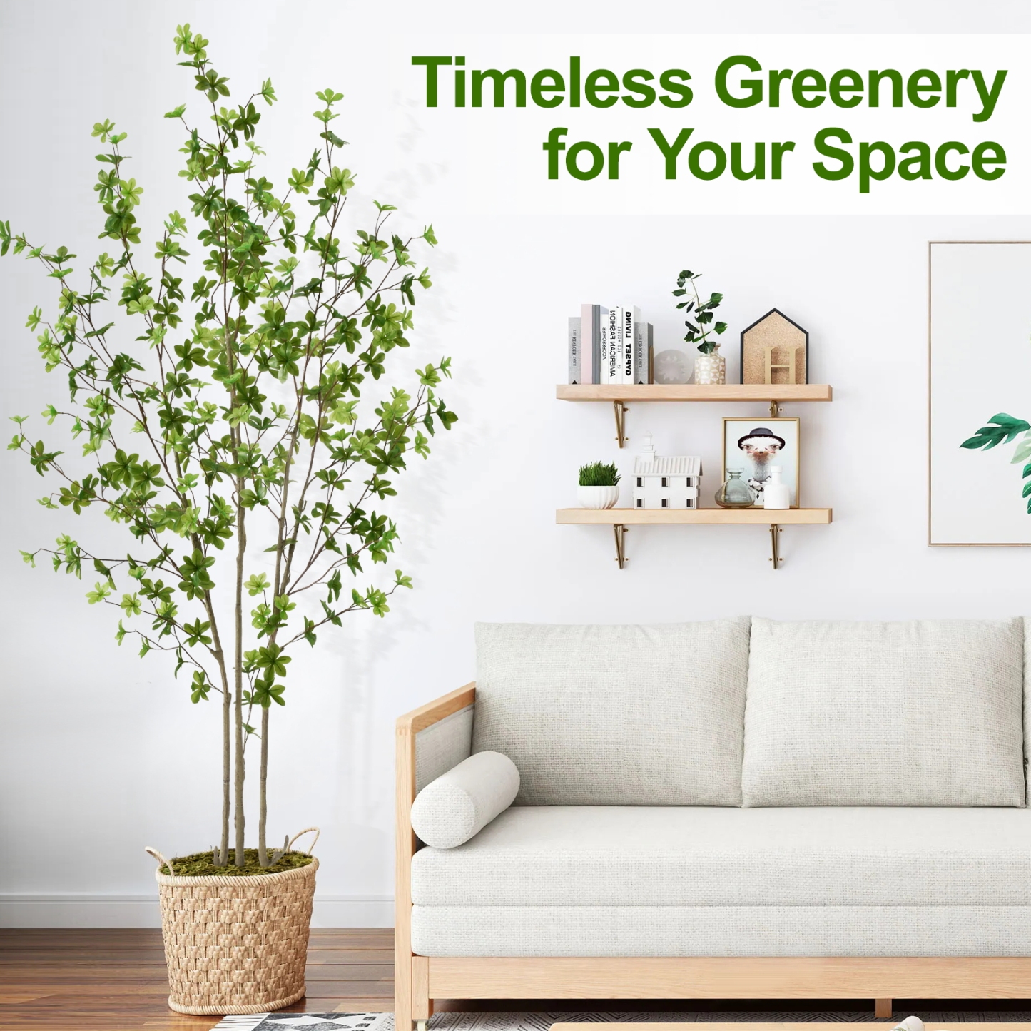 6ft Tall Artificial Enkianthus Tree