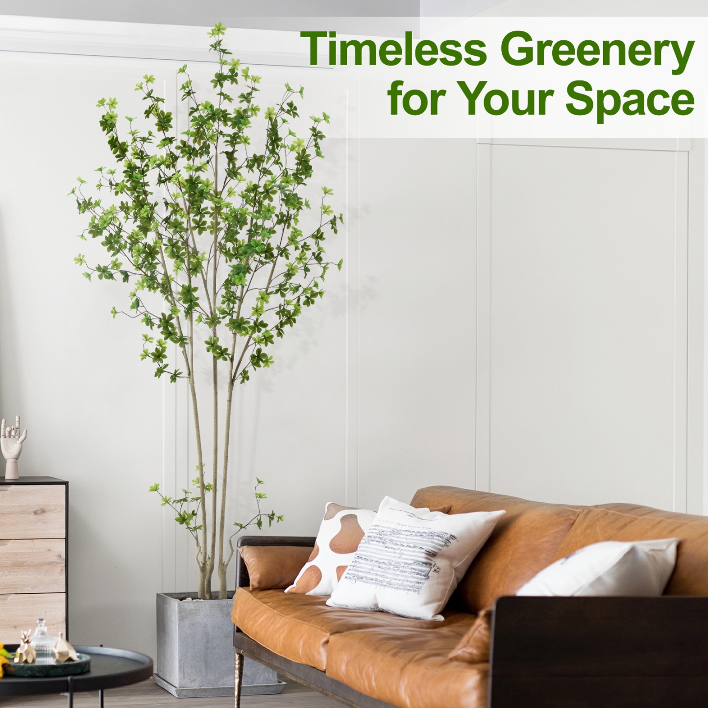 6ft Tall Artificial Enkianthus Tree