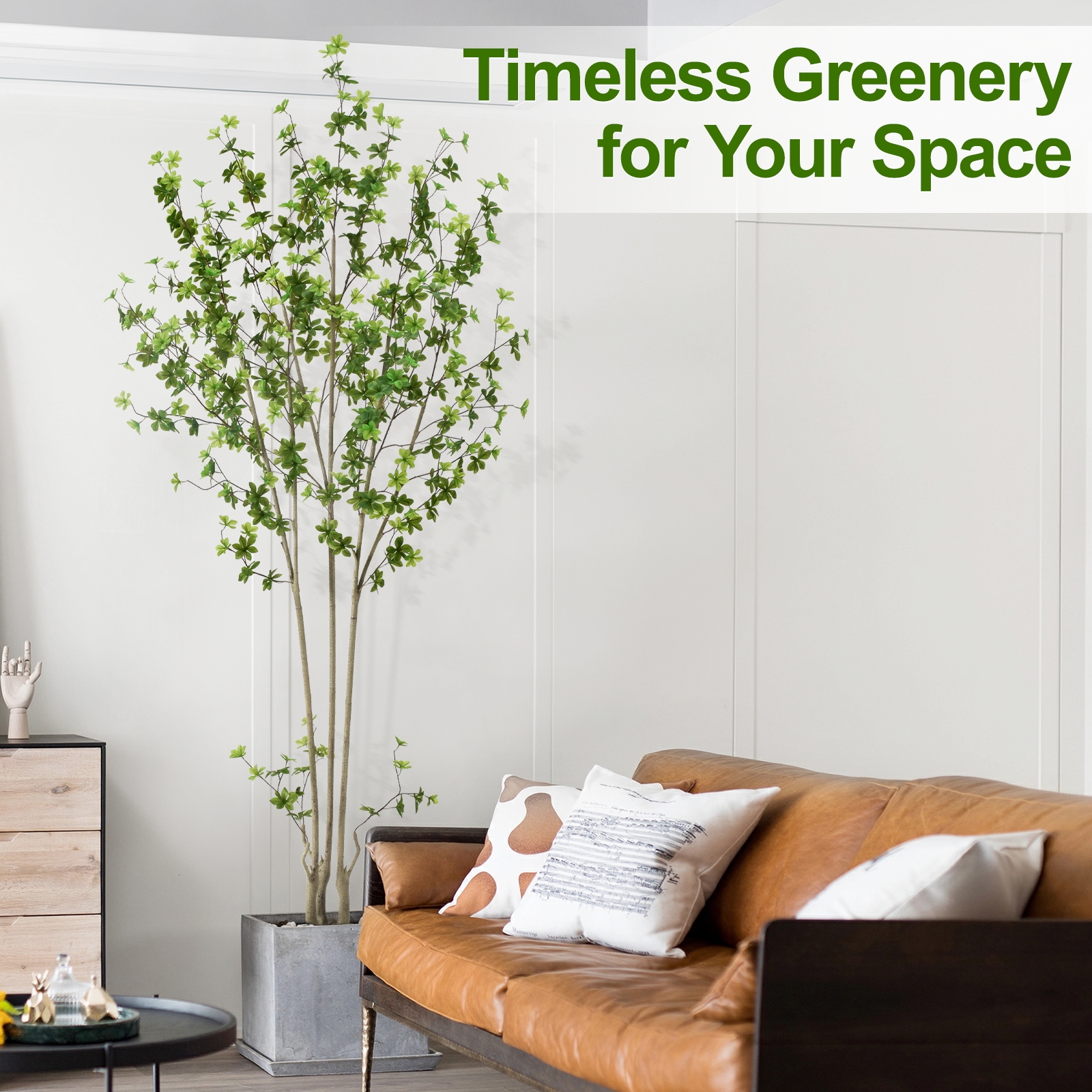 6ft Tall Artificial Enkianthus Tree