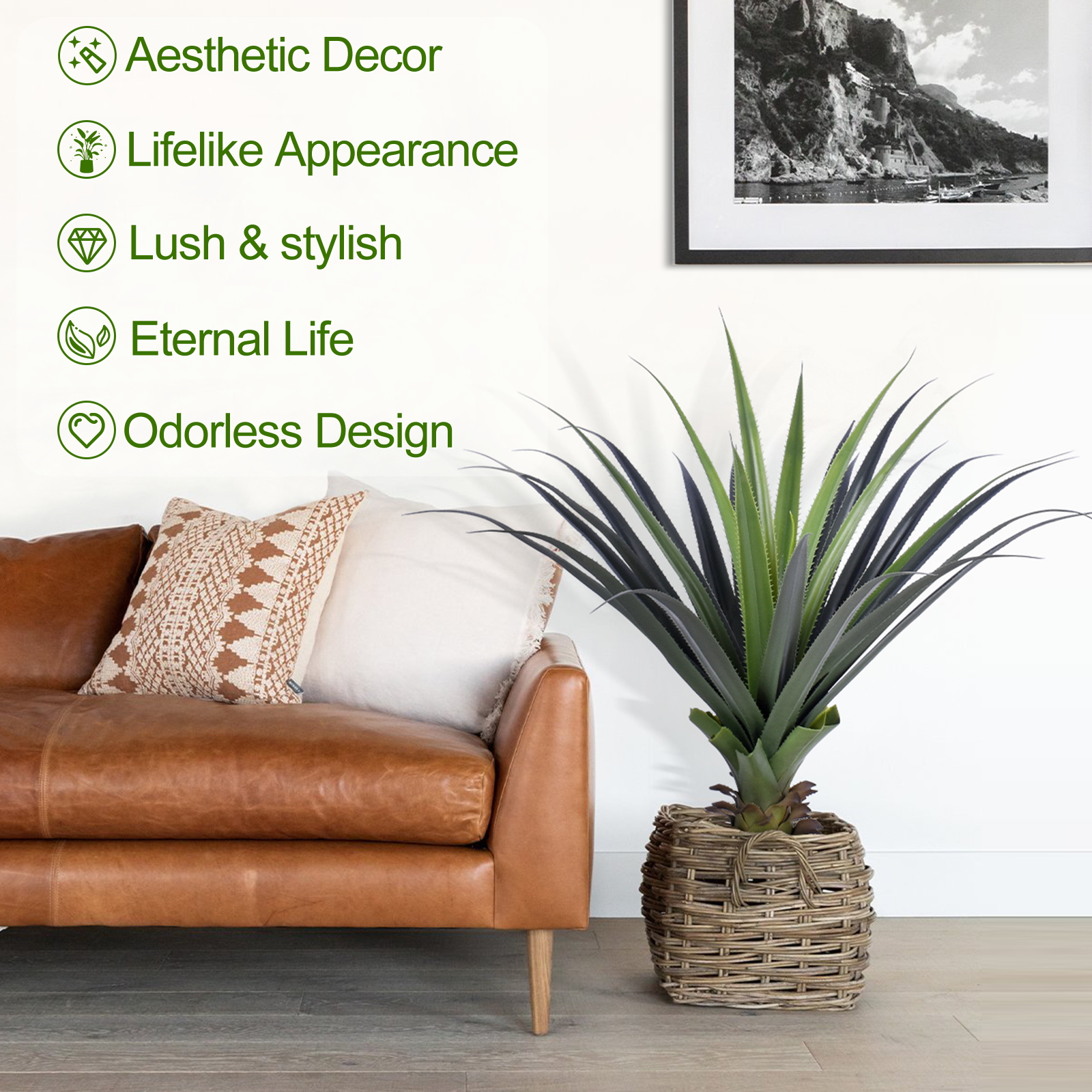 Keeplush Artificial Agave Plant