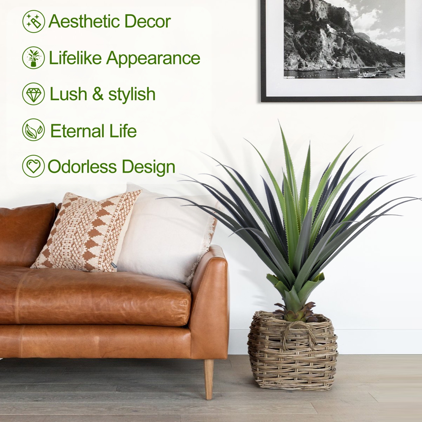 Keeplush Artificial Agave Plant