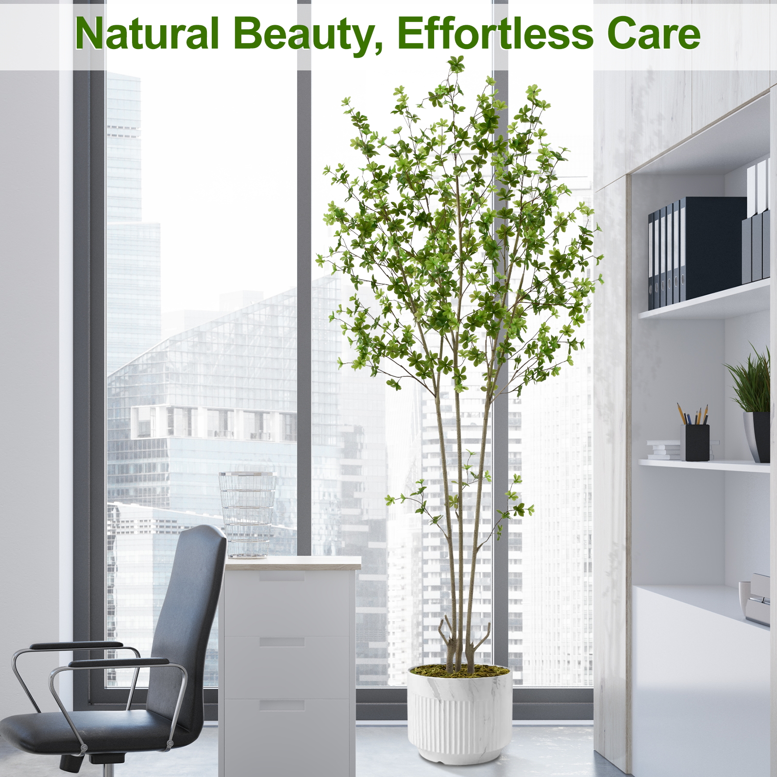 6ft Tall Artificial Enkianthus Tree