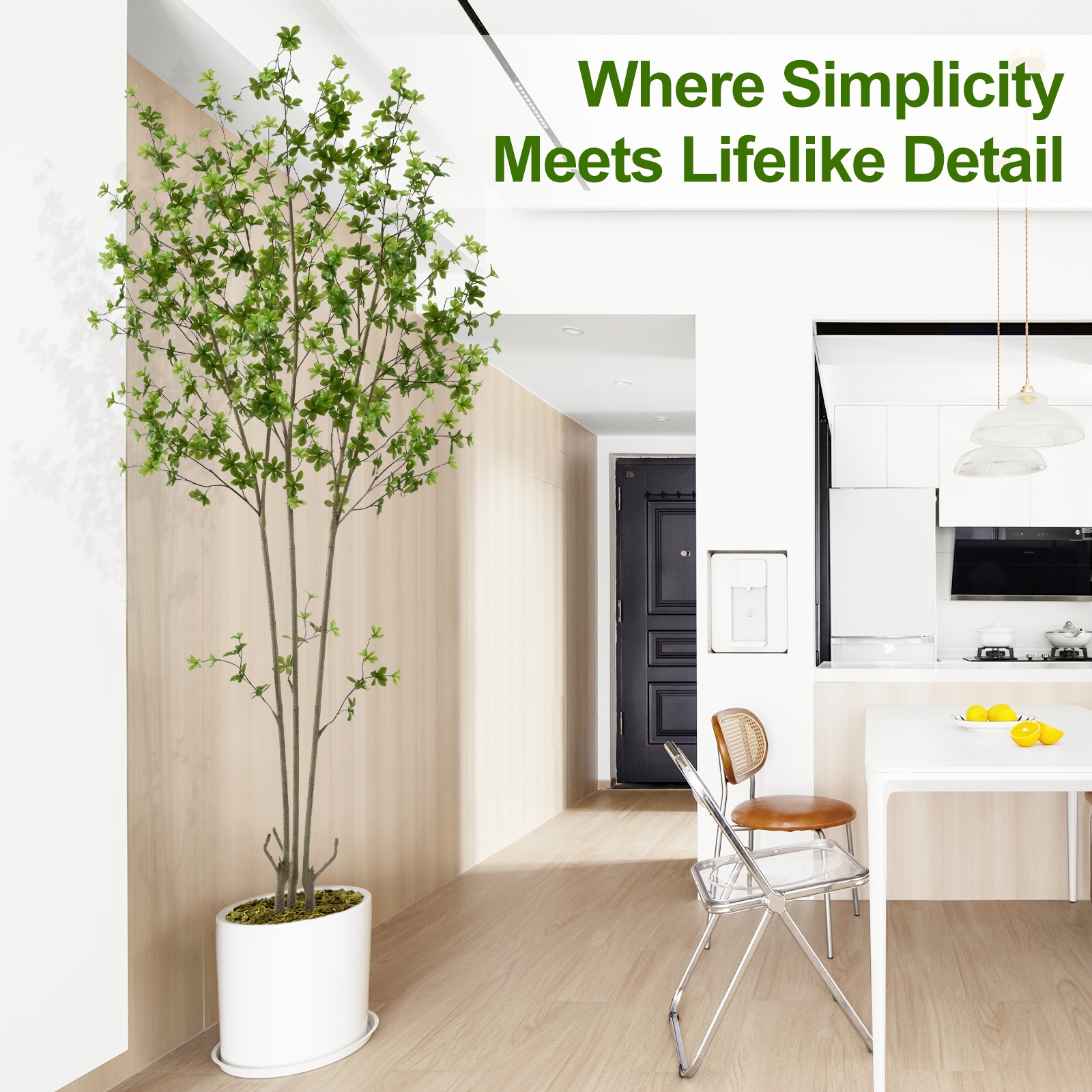 6ft Tall Artificial Enkianthus Tree