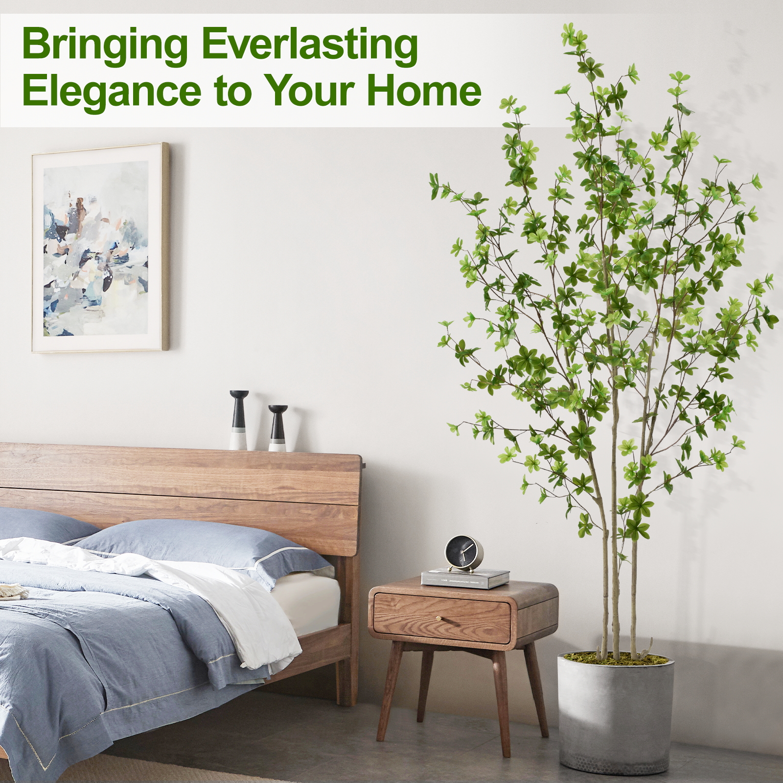 6ft Tall Artificial Enkianthus Tree