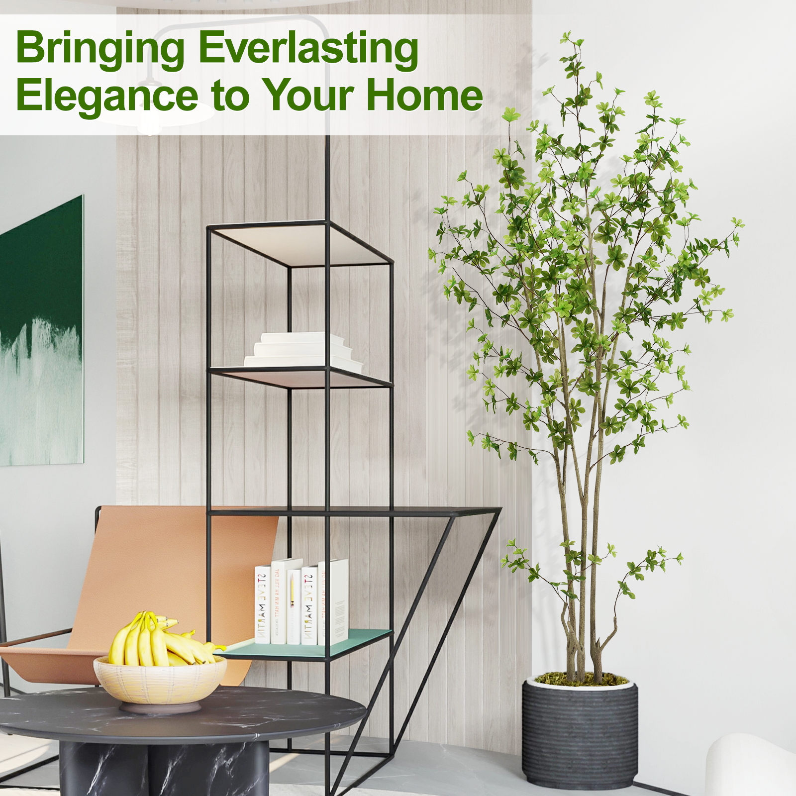 6ft Tall Artificial Enkianthus Tree