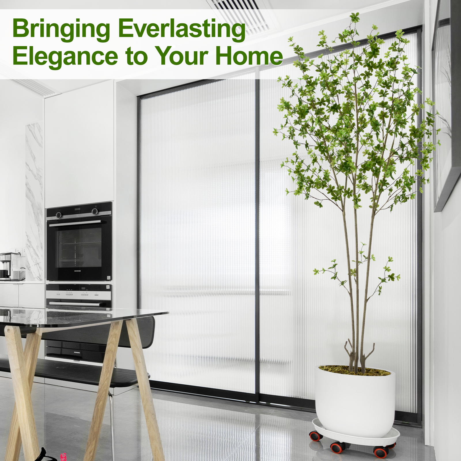 6ft Tall Artificial Enkianthus Tree