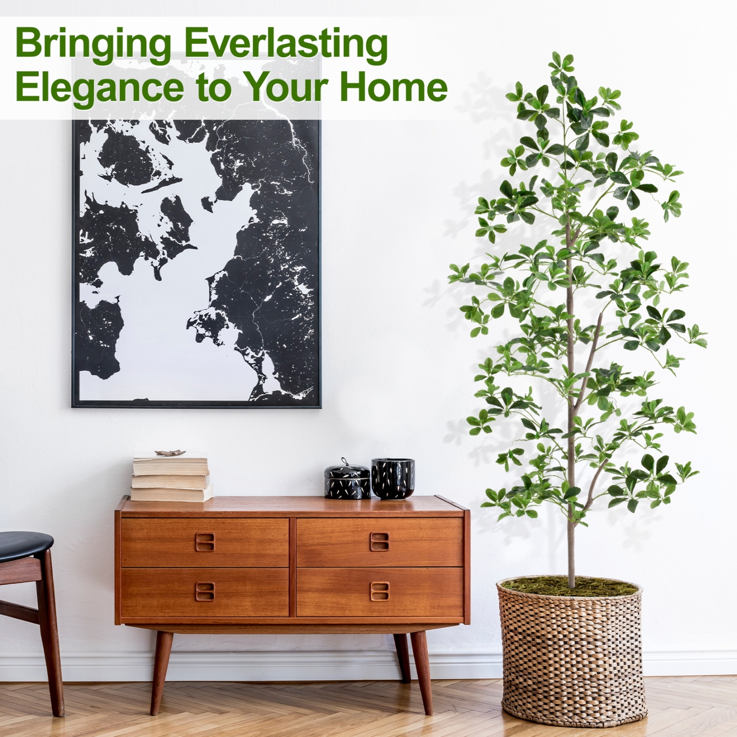 6ft Tall Artificial Black Olive Tree with 945 Lifelike Leaves