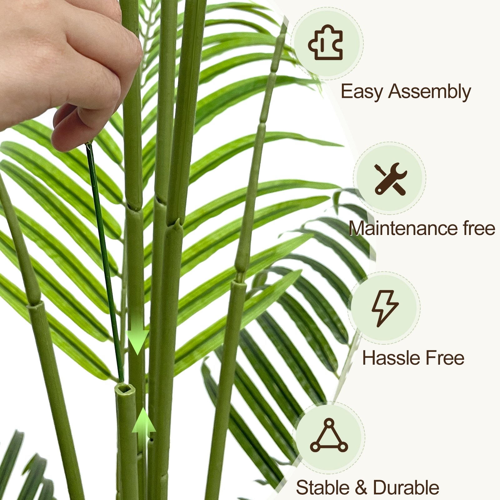 Keeplush Artificial Areca Palm Tree