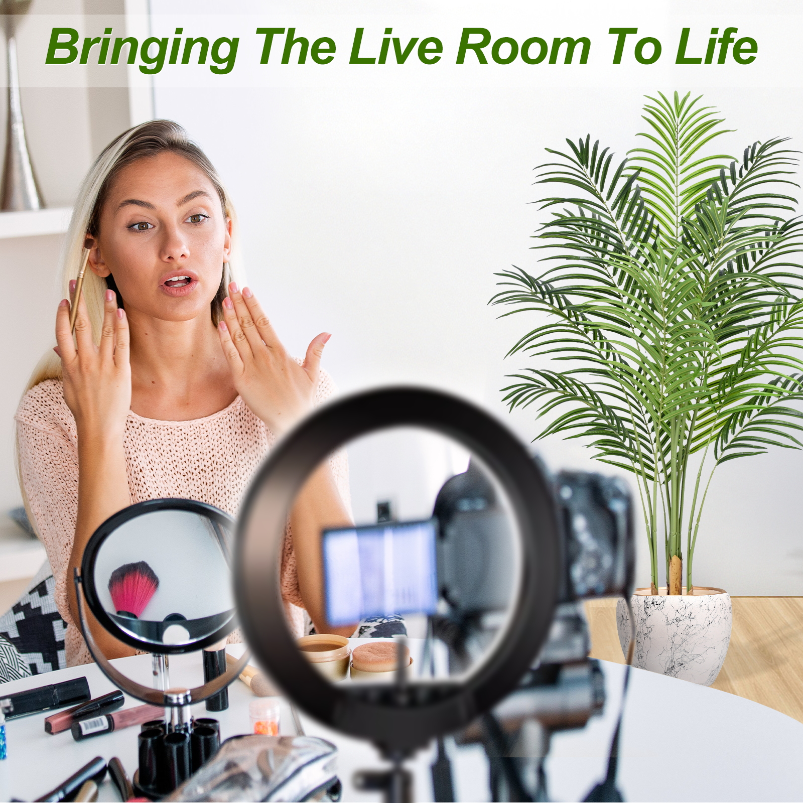 Keeplush Artificial Areca Palm Tree