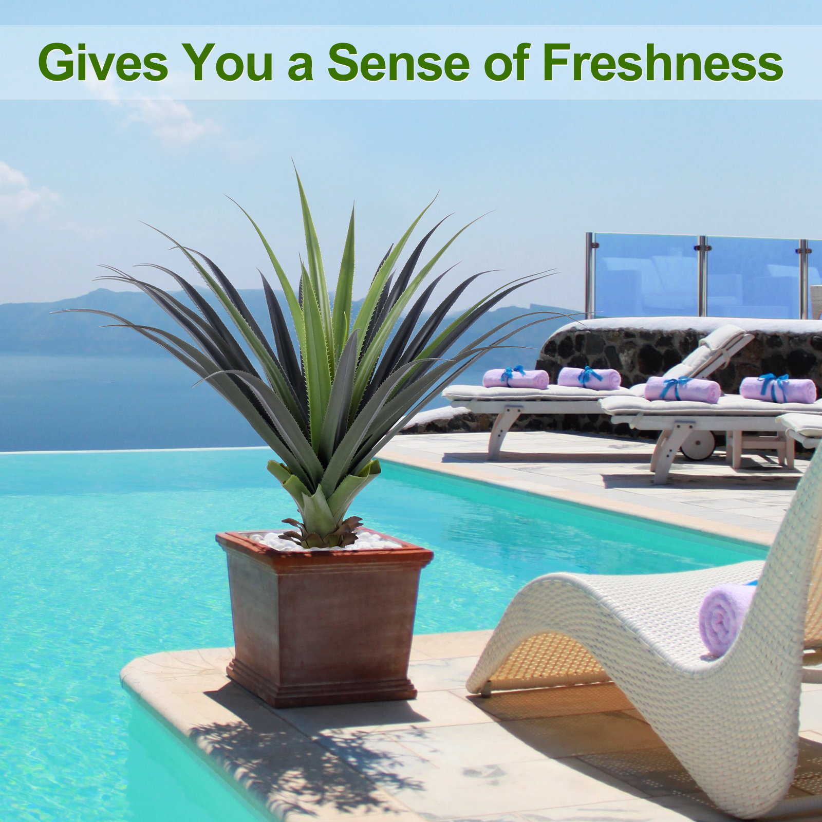 Keeplush Artificial Agave Plant