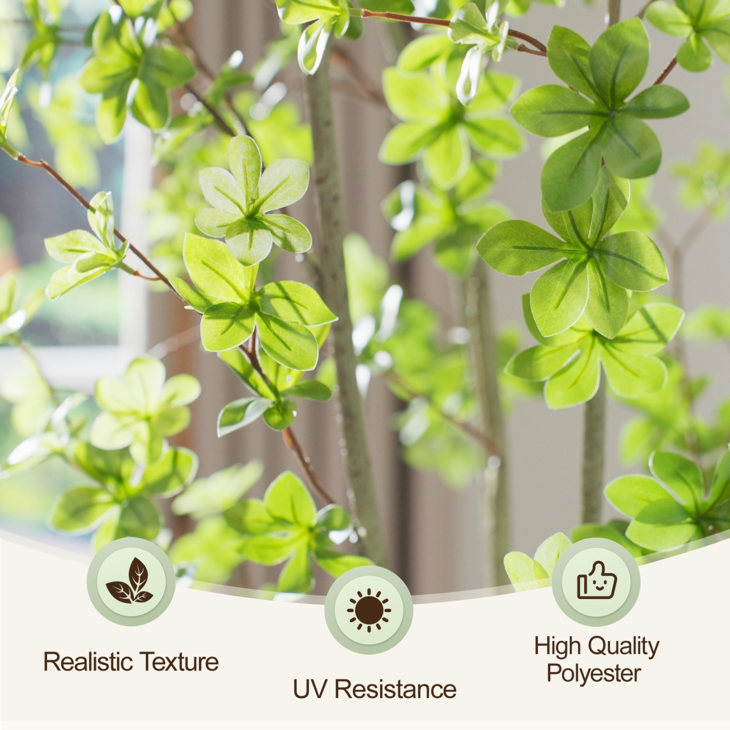 6ft Tall Artificial Enkianthus Tree