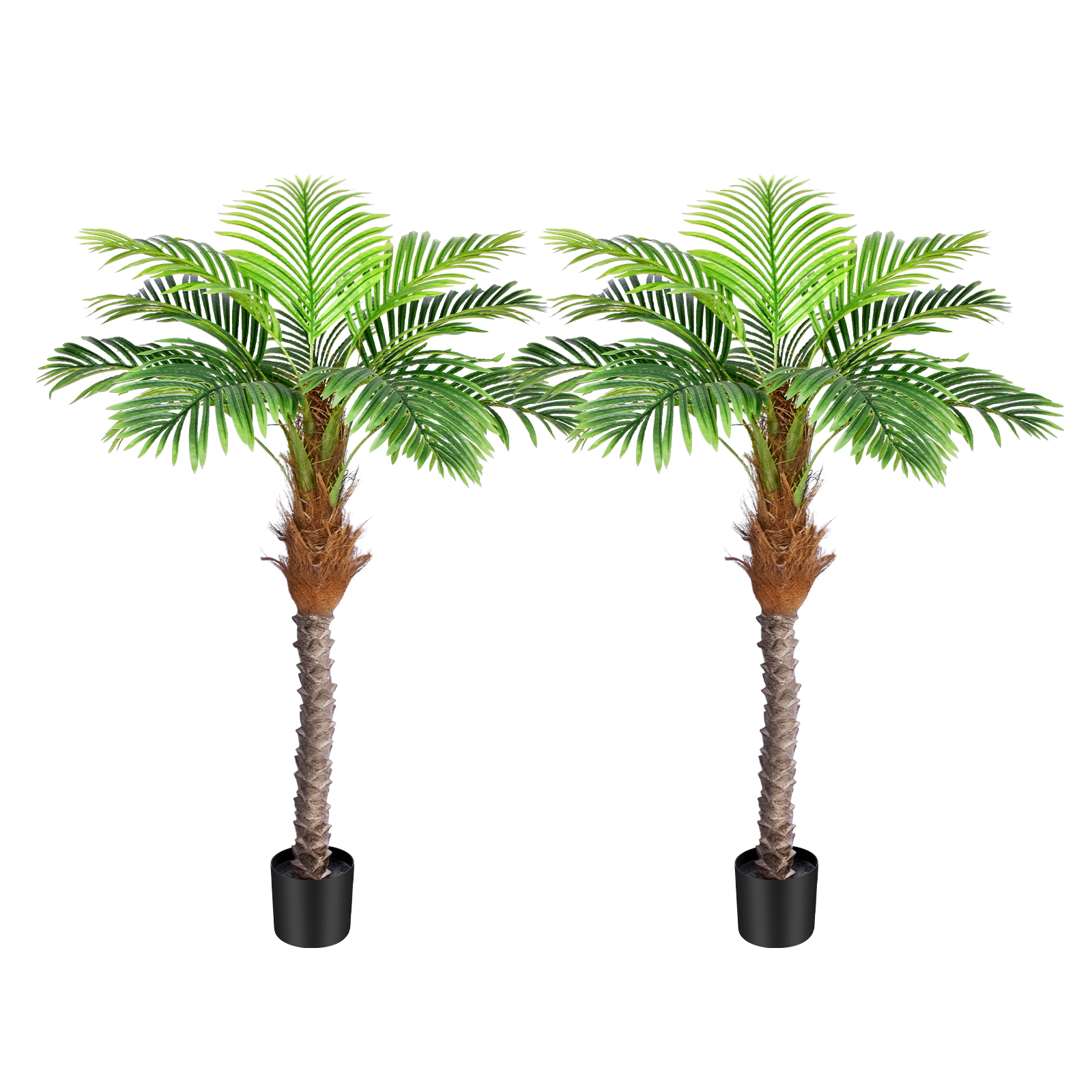 Keeplush Large Faux Phoenix Palm Tree 2 pieces