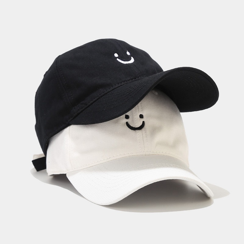 Smiley Face Hat Funny Cap, Cool Baseball Cap Graphic Smile Hat