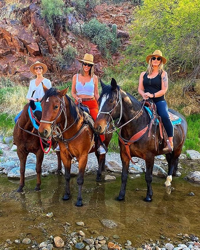 Women's UPF 80+ Wide Brim Sun Hat - Foldable Panama Straw Fedora for Summer, Beach & Travel, Lightweight Packable UV Protection Hat