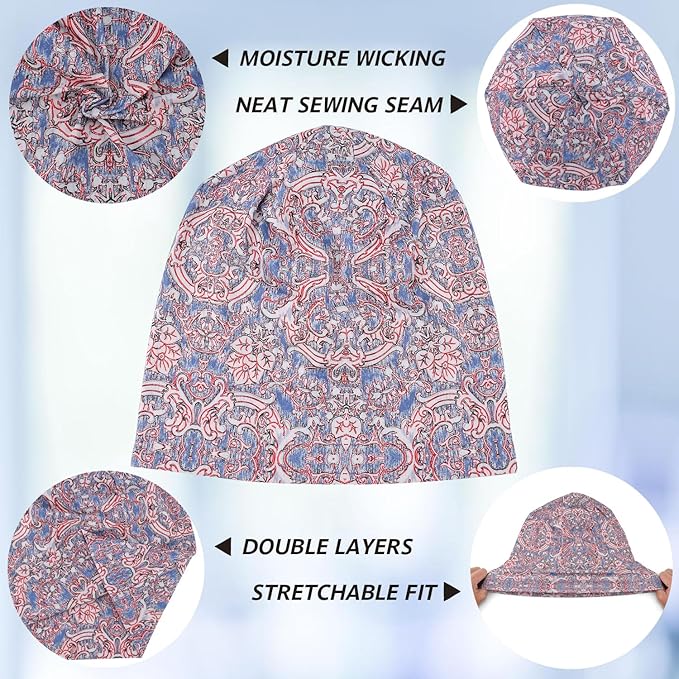 4 Pack Slouchy Beanie Hat for Men/Women