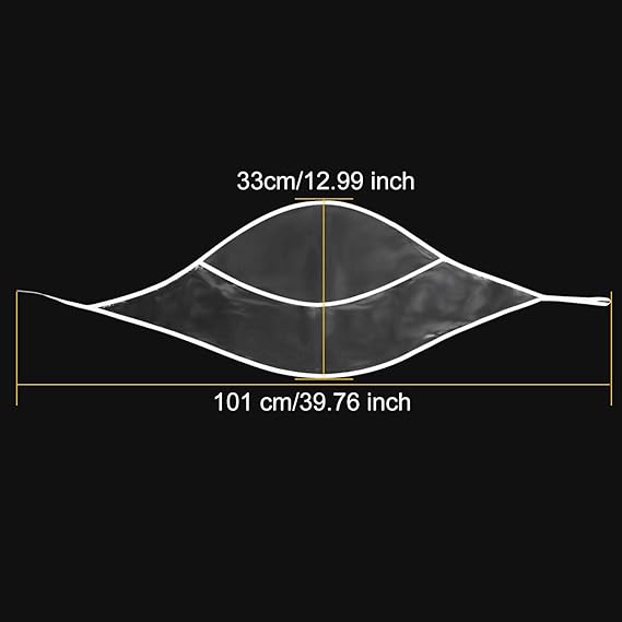 6 Pack Clear Plastic Rain Bonnets for Women - Waterproof Rain Hats with Visor, Reusable Hood Covers