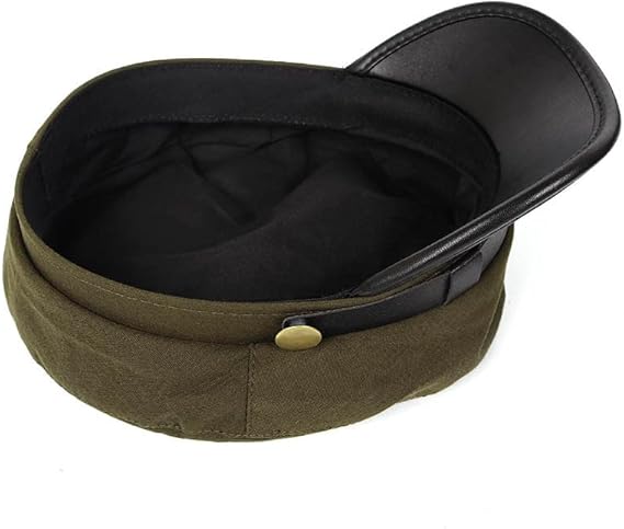 Classic Chauffeur Hat - Vintage Newsboy Cap for Men & Women, Retro Driver Beret Costume Accessory