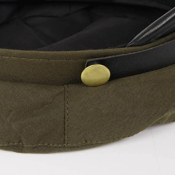 Classic Chauffeur Hat - Vintage Newsboy Cap for Men & Women, Retro Driver Beret Costume Accessory