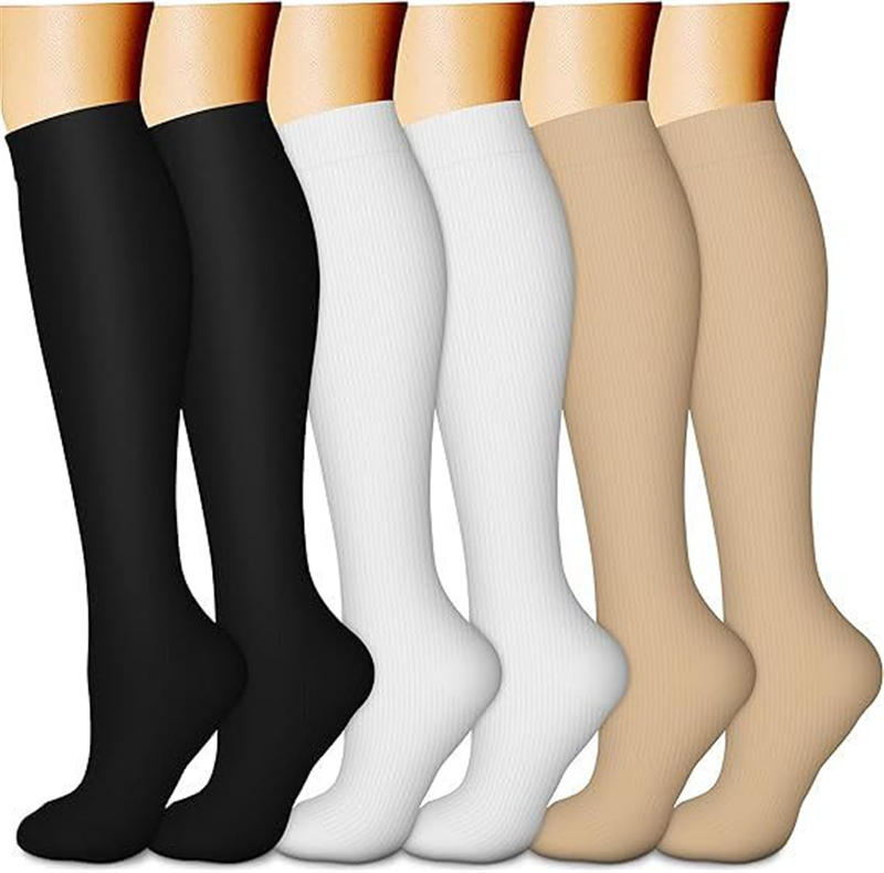 30-40 Mmhg Compression Socks for Women Nurses, Running, Hiking, Recovery