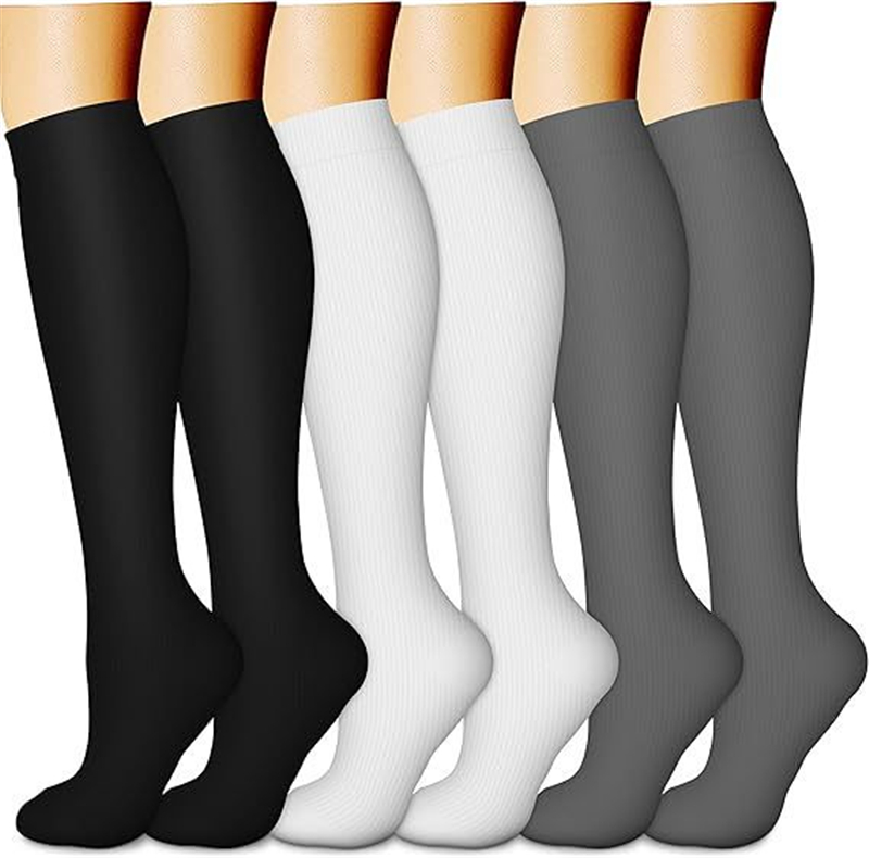 30-40 Mmhg Compression Socks for Women Nurses, Running, Hiking, Recovery