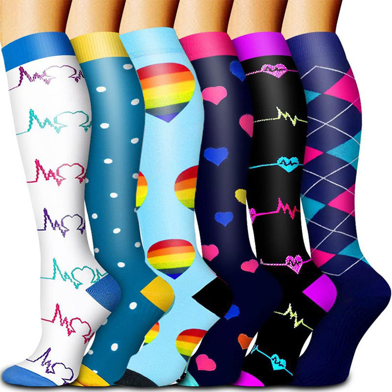 30-40 Mmhg Compression Socks for Women Nurses, Running, Hiking, Recovery