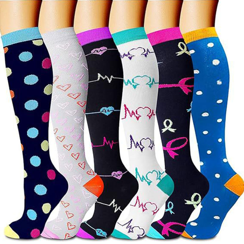 30-40 Mmhg Compression Socks for Women Nurses, Running, Hiking, Recovery