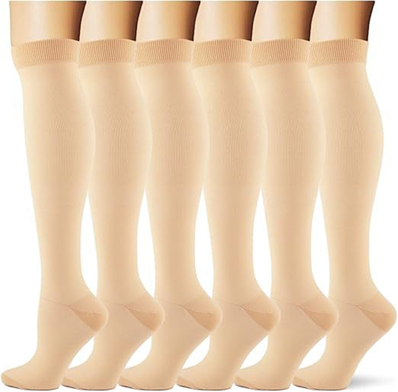 30-40 Mmhg Compression Socks for Women Nurses, Running, Hiking, Recovery