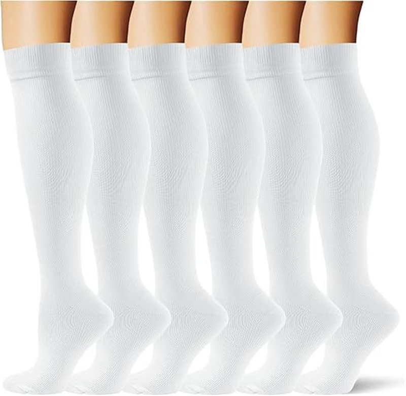30-40 Mmhg Compression Socks for Women Nurses, Running, Hiking, Recovery