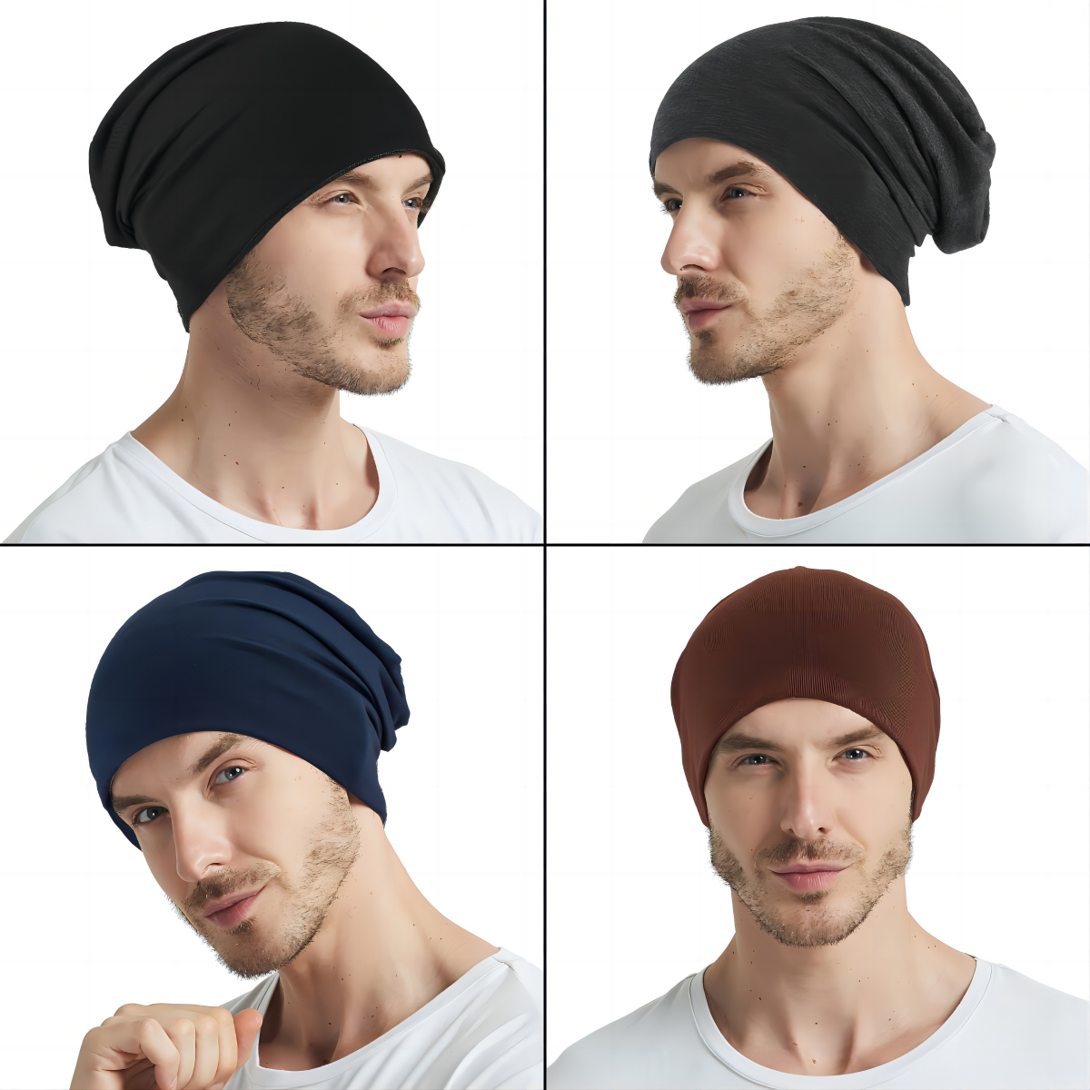 Slouchy Beanie Hat for Men/Women-EINSKEY