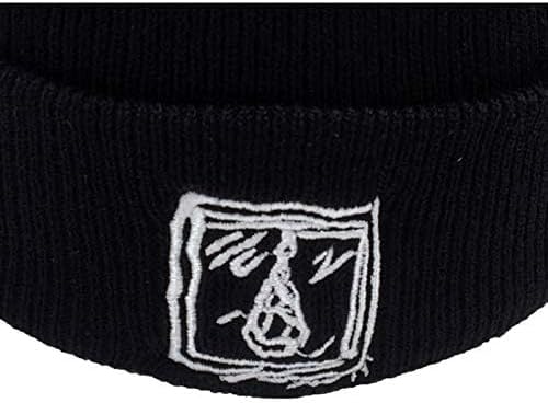 Fashion Autumn Winter Warm Beanie Hats Embroidery Cotton Caps Men Women Knitted Hip Hop Hats