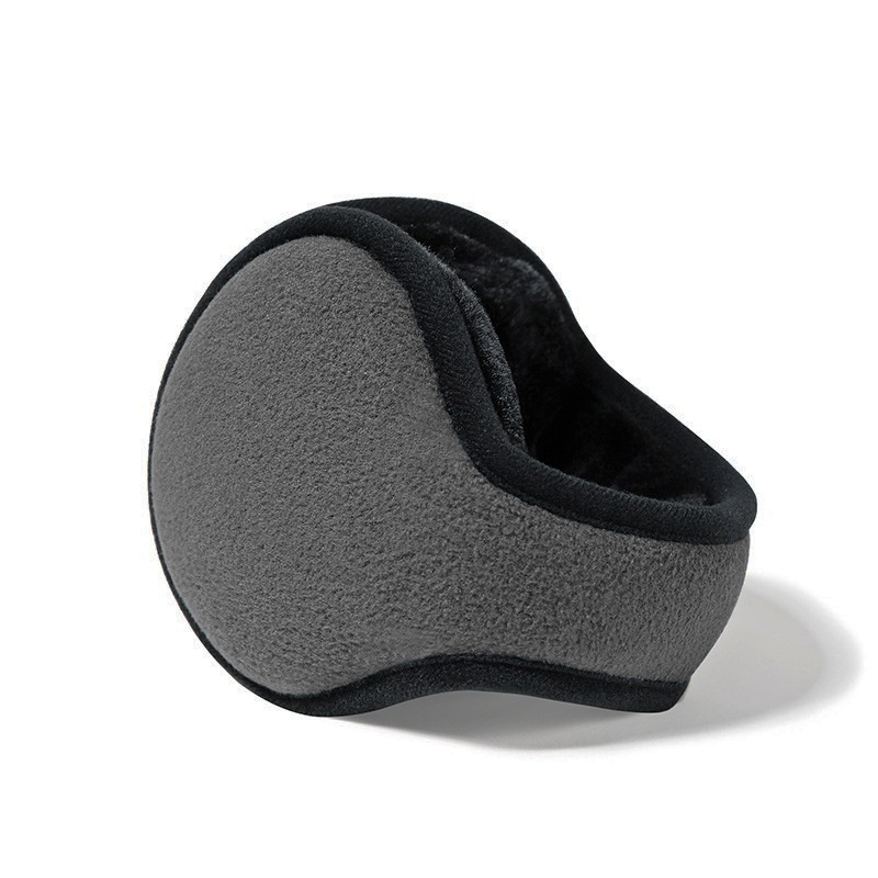 Unisex Polar Fleece Earmuffs - Adjustable Windproof Ear Warmers for Skiing & Running