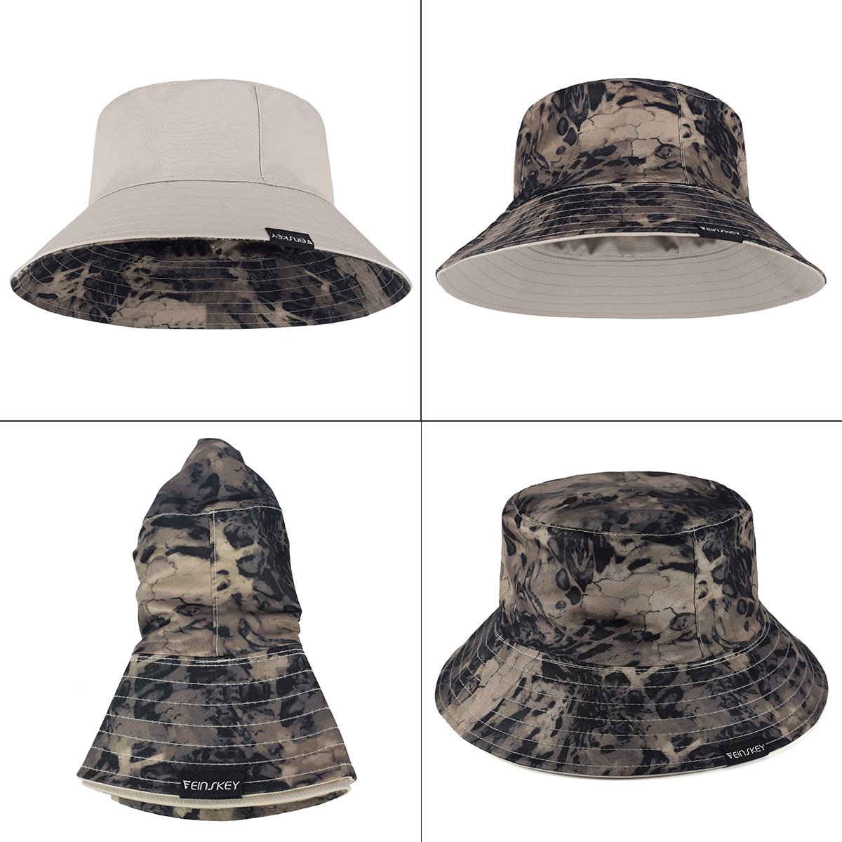 Reversible Bucket Hat for Men/Women