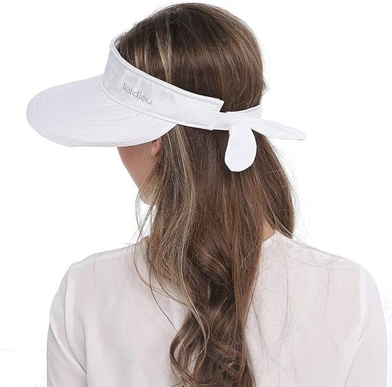 Wide Large Brim Sun Hat Summer UV Protection Thin Hat 2 in 1 Beach Sun Hat